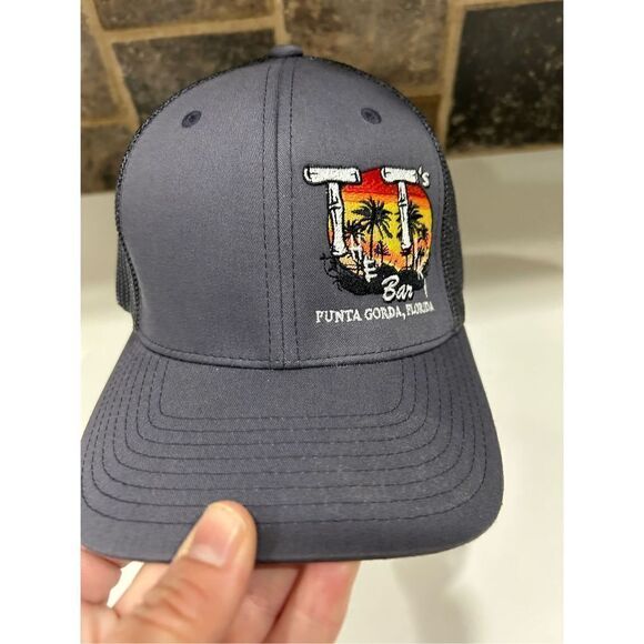 🌼5for$25🌼Port Authority The Tiki Bar TT Punta Gorda, Florida Men’s Mesh hat - Picture 3 of 5
